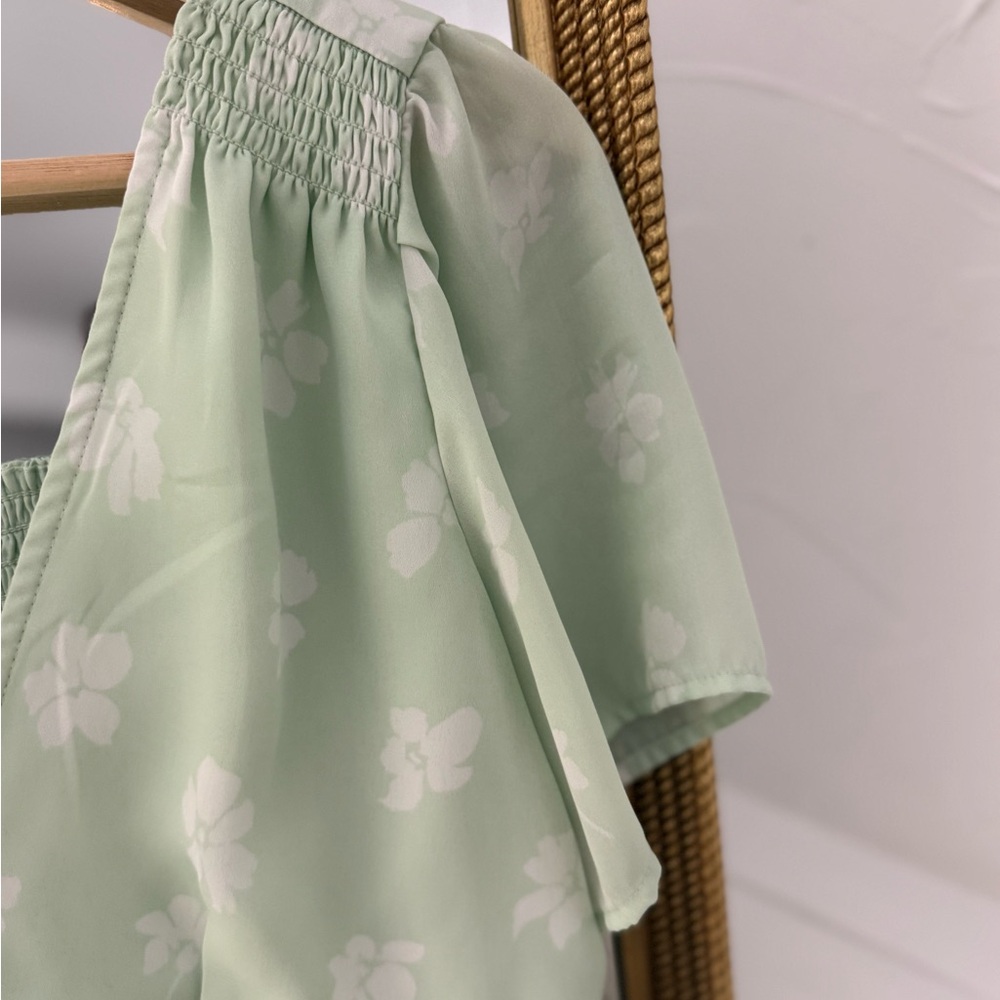 Abercrombie & Fitch Mint Smocked Dress - Picture 7 of 14